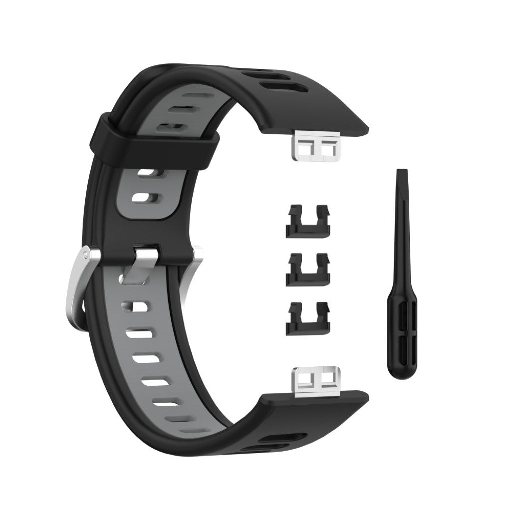 Eminent Huawei Watch Fit Silikone Rem - Sølv#serie_1