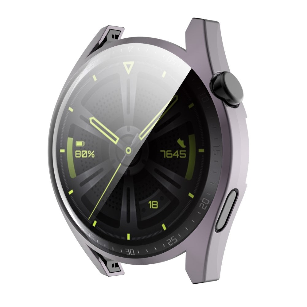 Flot Huawei Watch GT 3 (46mm) Plastik og Glas Cover - Sølv#serie_2