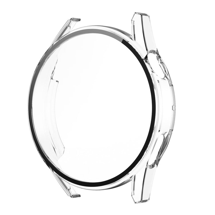Super Pænt Huawei Watch GT 3 (46mm) Cover med Skærmbeskytter i Plastik og Hærdet Glas - Gennemsigtig#serie_2