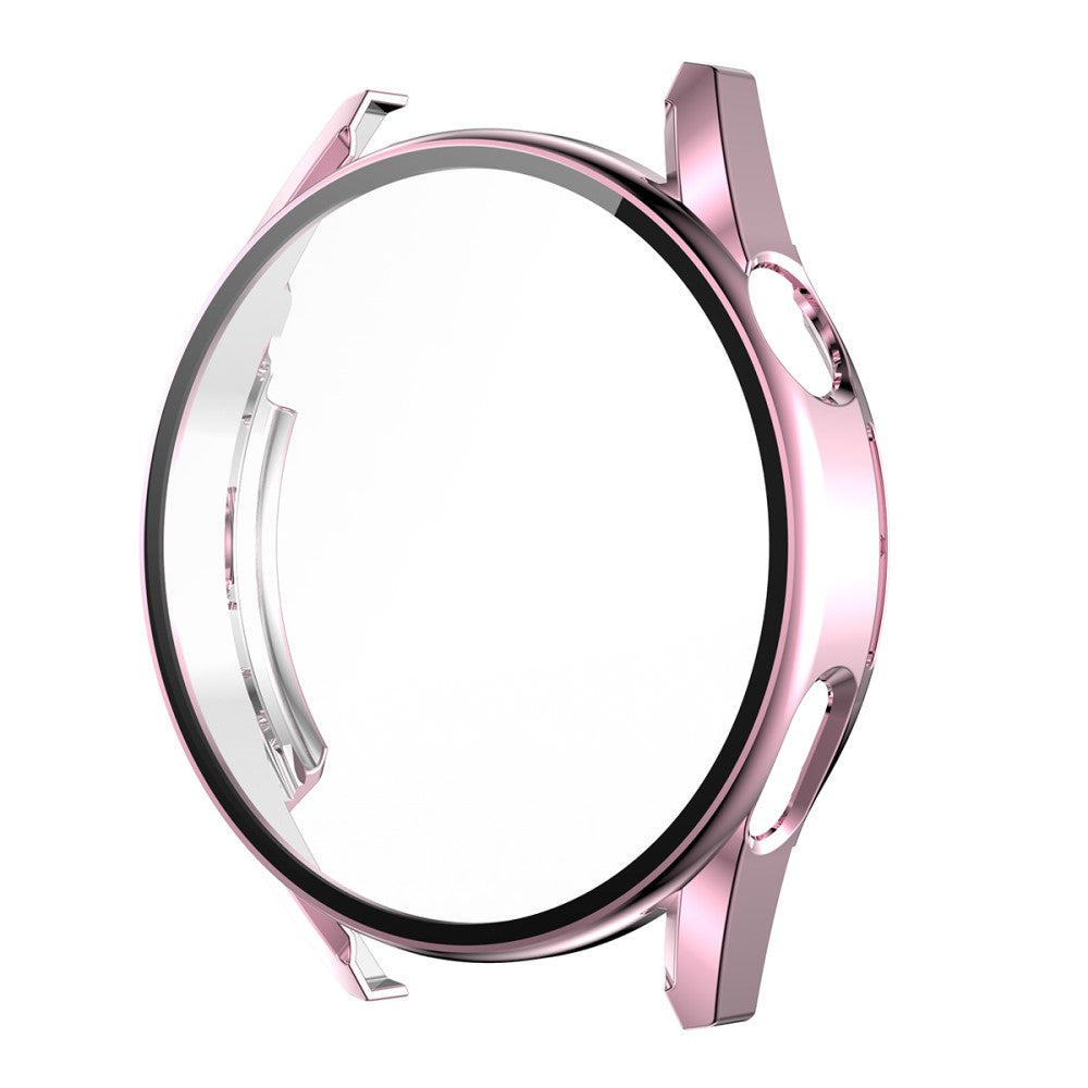 Super Pænt Huawei Watch GT 3 (46mm) Cover med Skærmbeskytter i Plastik og Hærdet Glas - Pink#serie_4