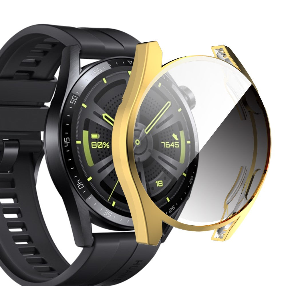 Flot Huawei Watch GT 3 (42mm) Silikone Cover - Guld#serie_3