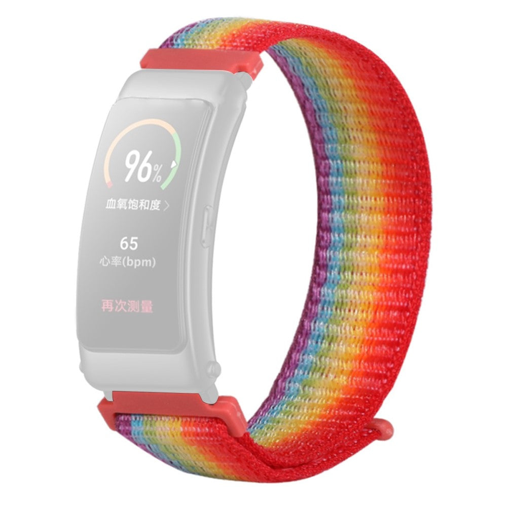 Mega fed Huawei Band 6 / Huawei Band 3 Nylon Rem - Flerfarvet#serie_11