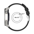 Super Godt Silikone Universal Rem passer til Huawei Smartwatch