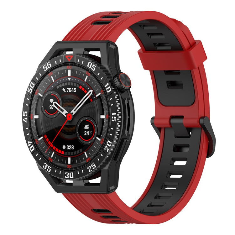 Rigtigt Skøn Silikone Universal Rem passer til Smartwatch - Rød#serie_6
