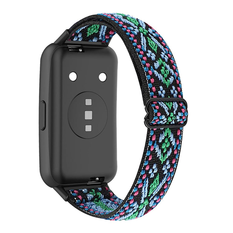 Mega skøn Huawei Band 7 Ægte læder Rem - Grøn#serie_1