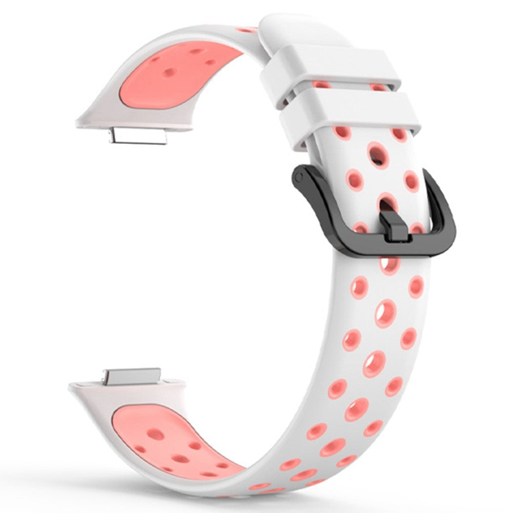 Mega holdbart Huawei Watch Fit 2 Silikone Rem - Hvid#serie_1