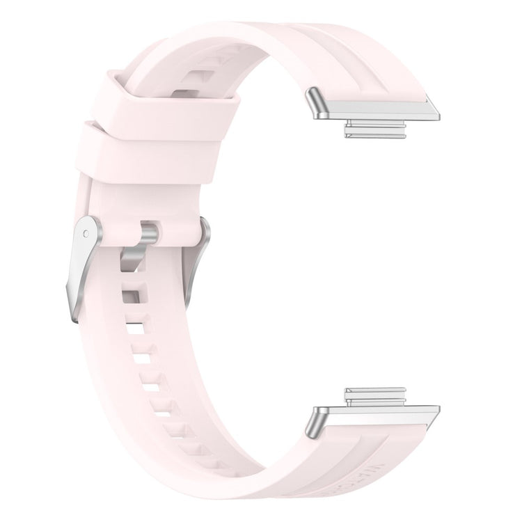 Slidstærk Huawei Watch Fit 2 Silikone Urrem - Pink#serie_10