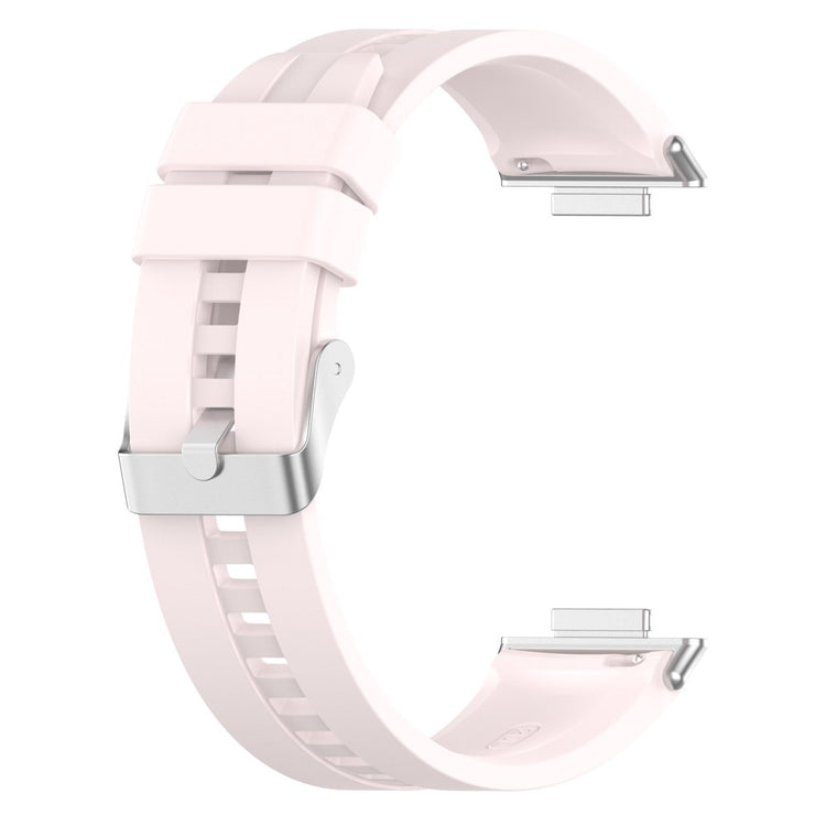 Mega hårdfør Huawei Watch Fit 2 Silikone Rem - Pink#serie_10