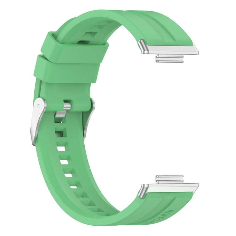Slidstærk Huawei Watch Fit 2 Silikone Urrem - Grøn#serie_3