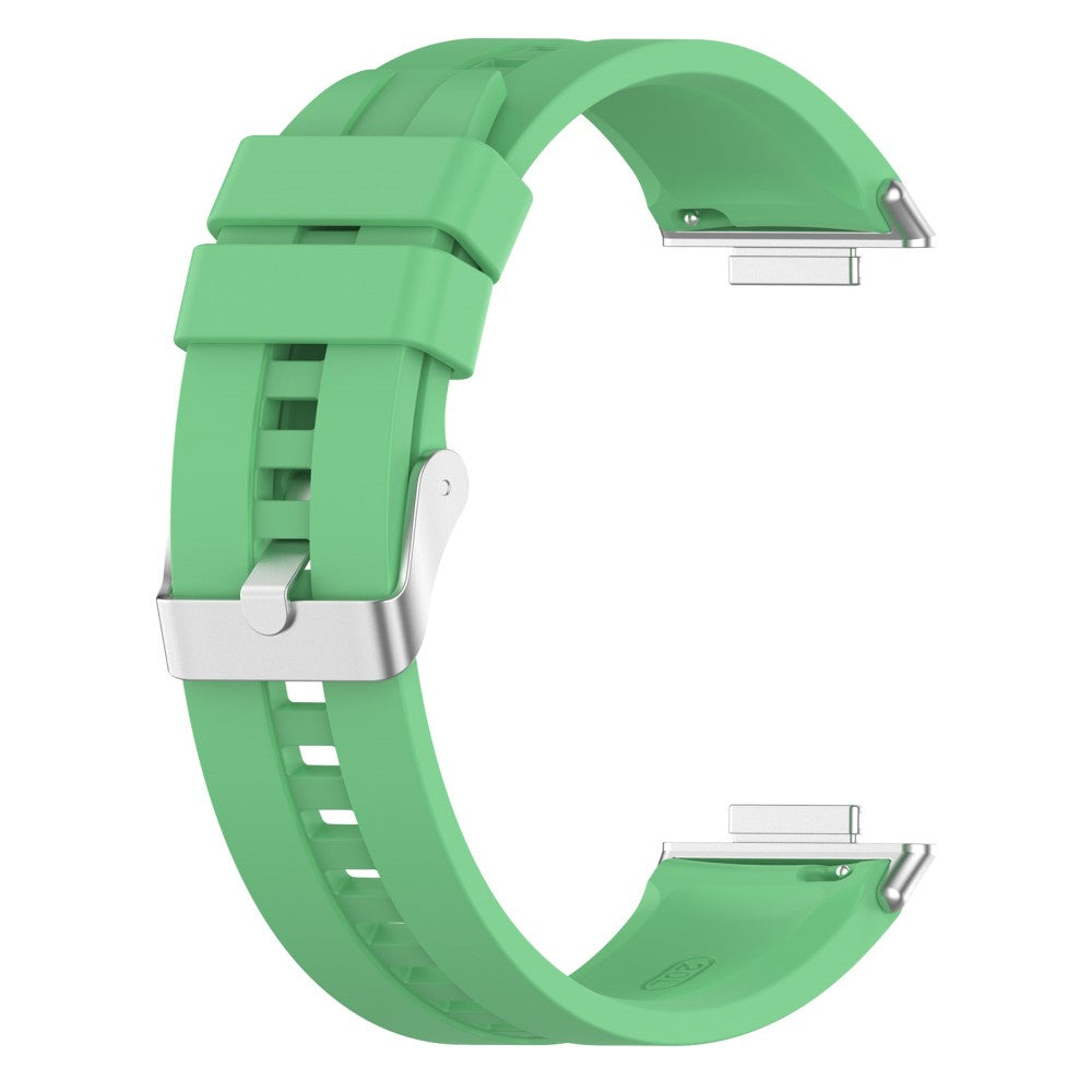 Mega hårdfør Huawei Watch Fit 2 Silikone Rem - Grøn#serie_3