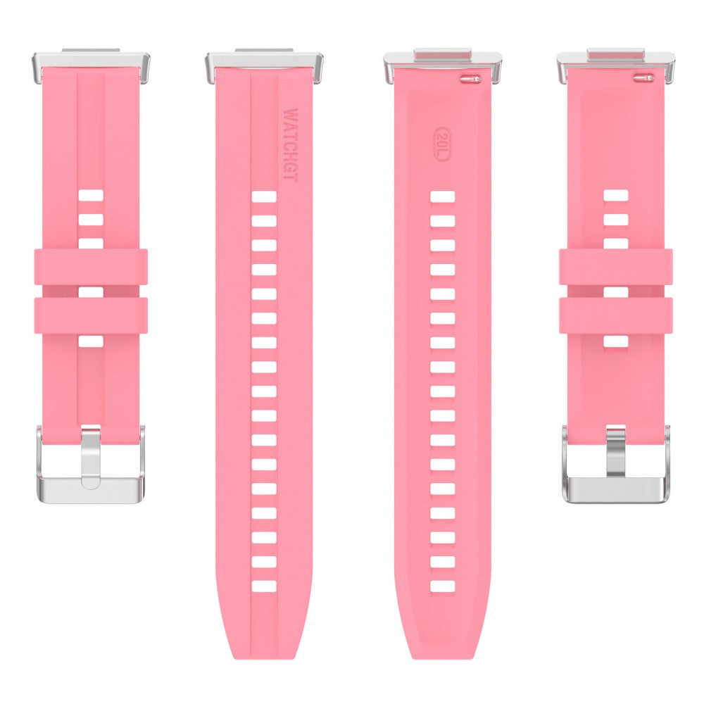 Slidstærk Huawei Watch Fit 2 Silikone Urrem - Pink#serie_5