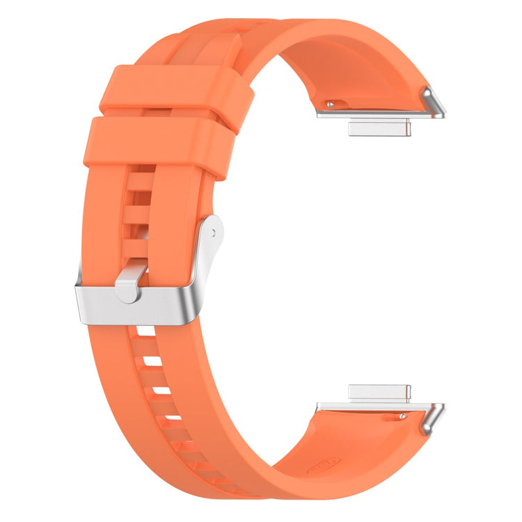 Mega hårdfør Huawei Watch Fit 2 Silikone Rem - Orange#serie_8