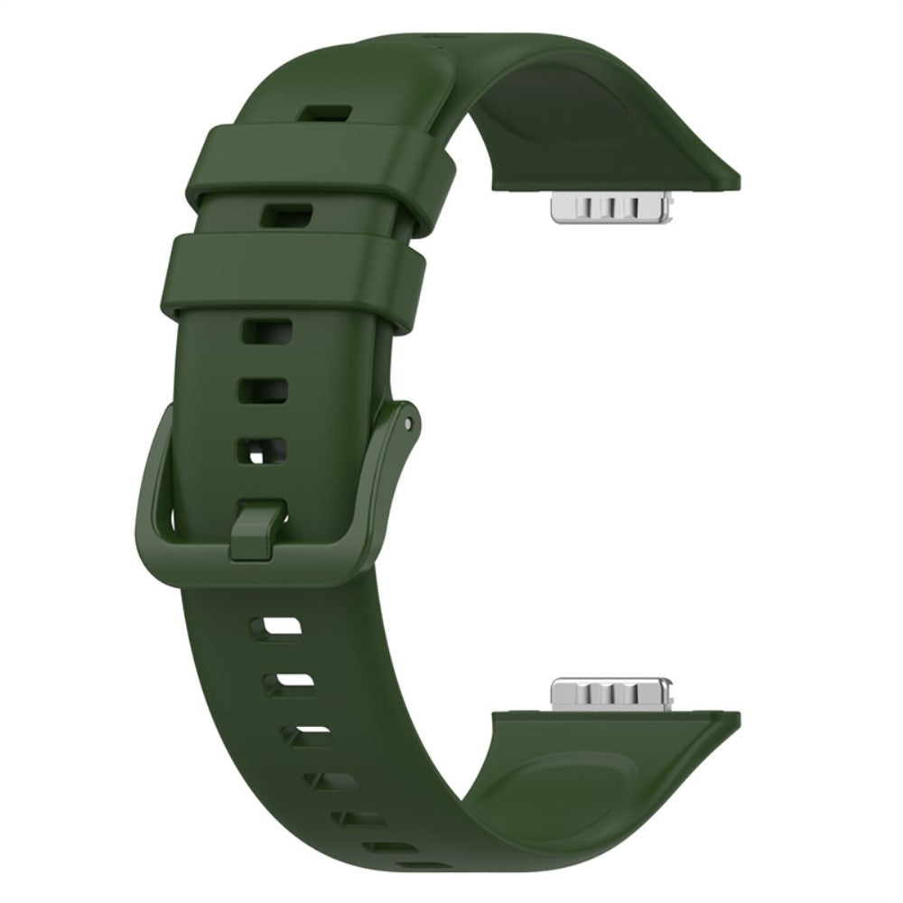 Alle tiders Huawei Watch Fit 2 Silikone Rem - Grøn#serie_10
