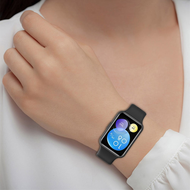 Meget sejt Huawei Watch Fit 2 Silikone Rem - Blå#serie_12