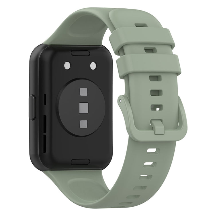 Meget sejt Huawei Watch Fit 2 Silikone Rem - Grøn#serie_3