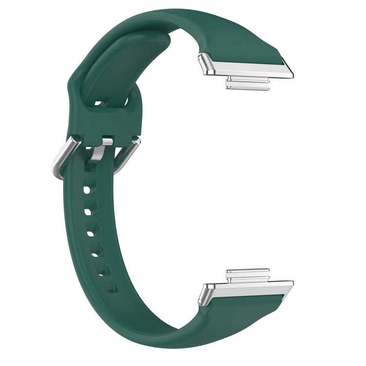 Meget fint Huawei Watch Fit 2 Silikone Rem - Grøn#serie_4