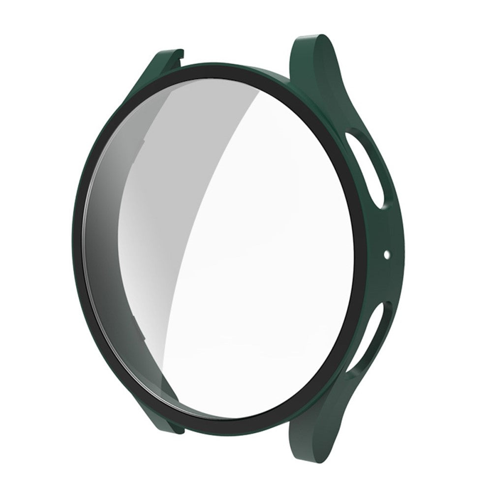 Super Flot Huawei Watch 5 Cover med Skærmbeskytter i Plastik og Hærdet Glas - Grøn#serie_5