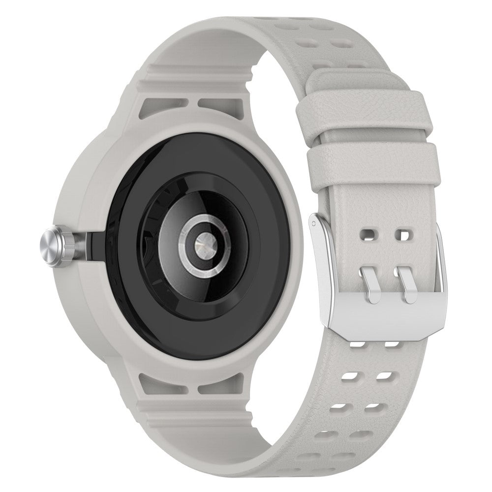 Helt vildt pænt Huawei Watch GT Cyber Silikone Rem - Sølv#serie_7