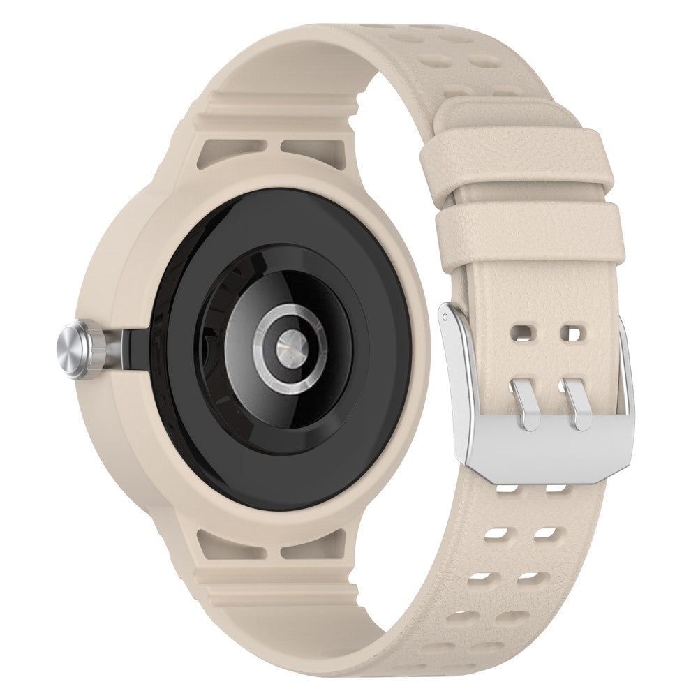 Helt vildt pænt Huawei Watch GT Cyber Silikone Rem - Hvid#serie_9