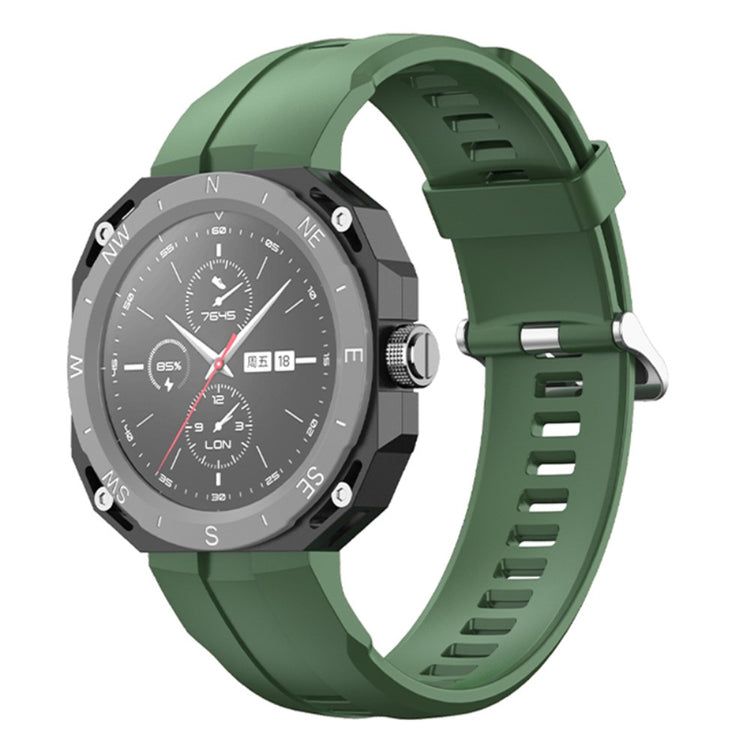 Fantastisk Huawei Watch GT Cyber Silikone Rem - Grøn#serie_10