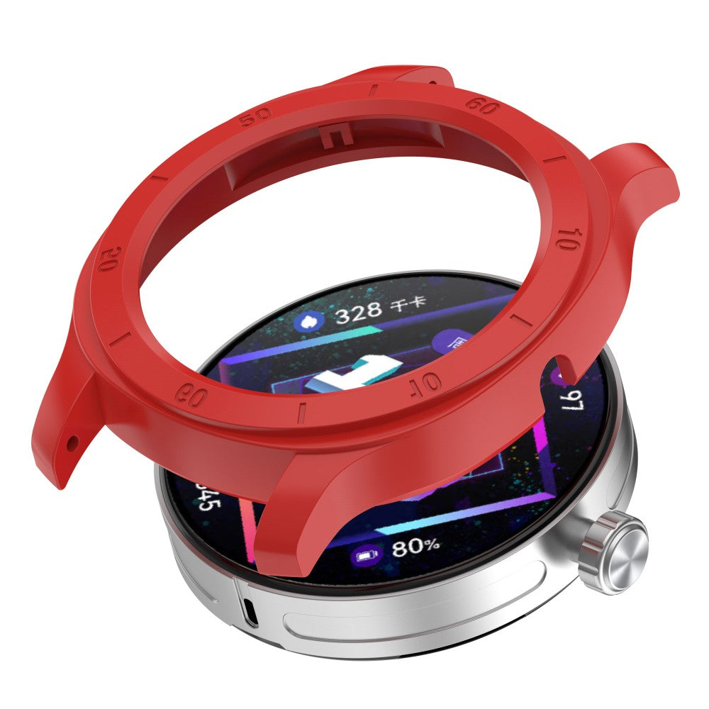 Huawei Watch GT Cyber Beskyttende Plastik Bumper  - Rød#serie_4