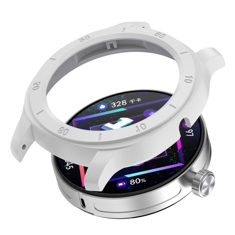 Huawei Watch GT Cyber Beskyttende Plastik Bumper  - Sølv#serie_6