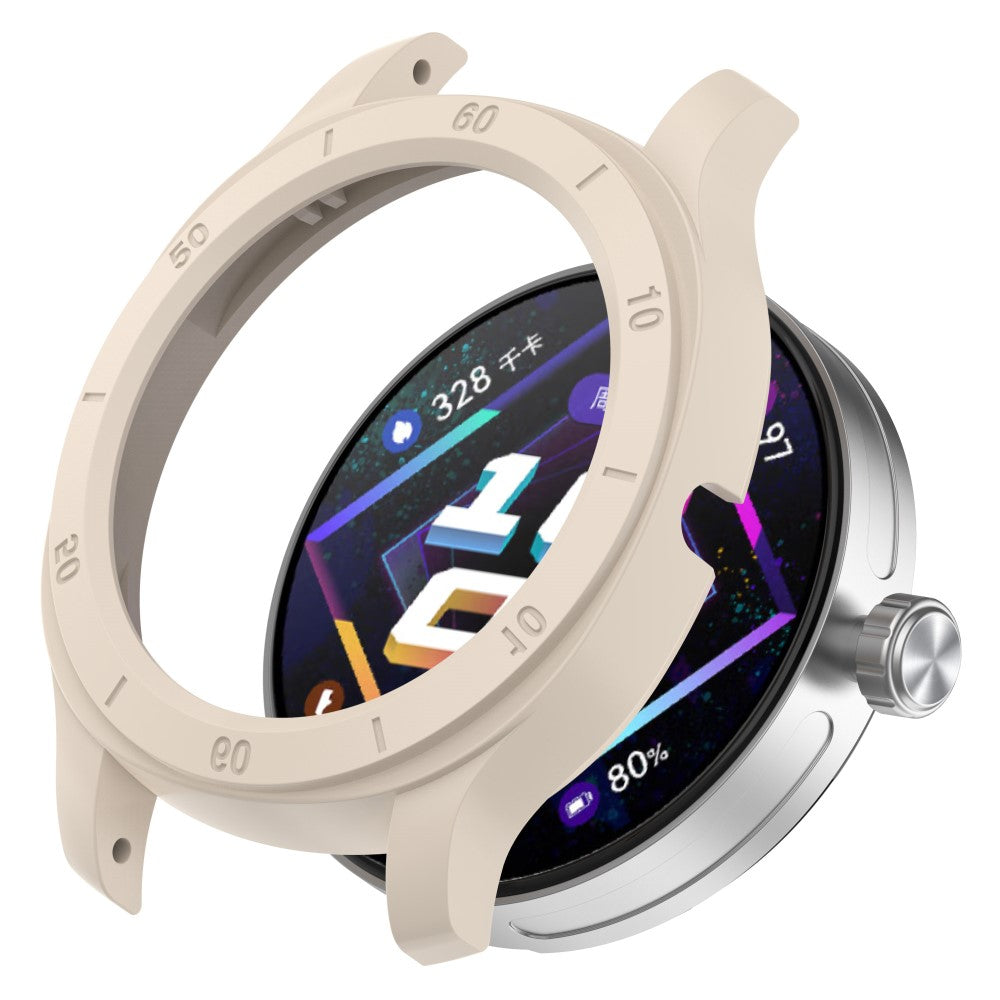 Huawei Watch GT Cyber Beskyttende Plastik Bumper  - Hvid#serie_9