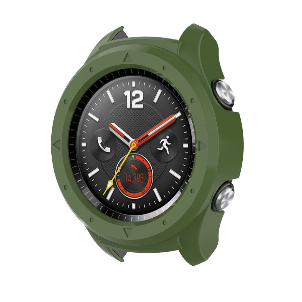 Flot Huawei Watch 2 Silikone Cover - Grøn#serie_5