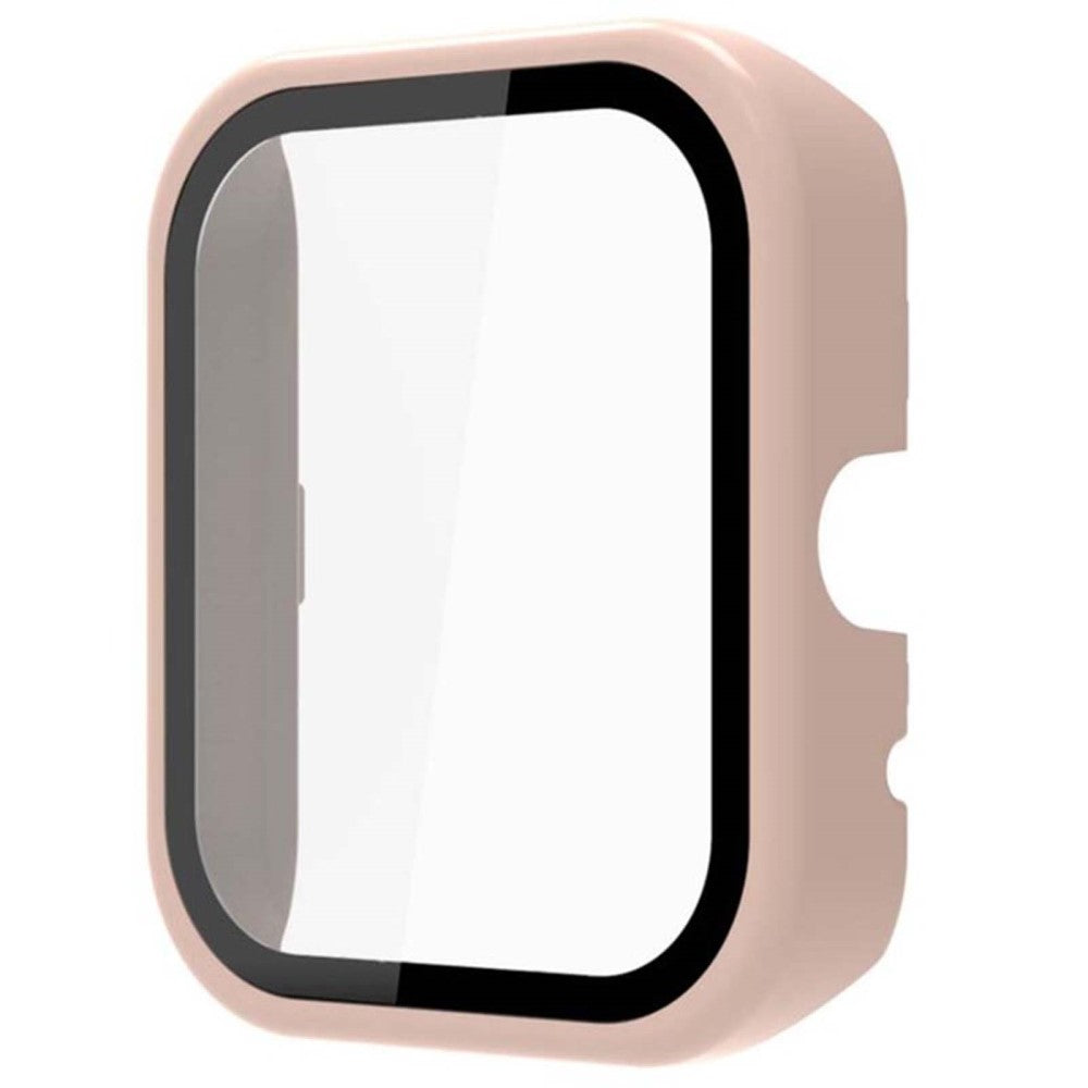 Meget Fed Maimo Watch Cover med Skærmbeskytter i Plastik og Hærdet Glas - Pink#serie_1