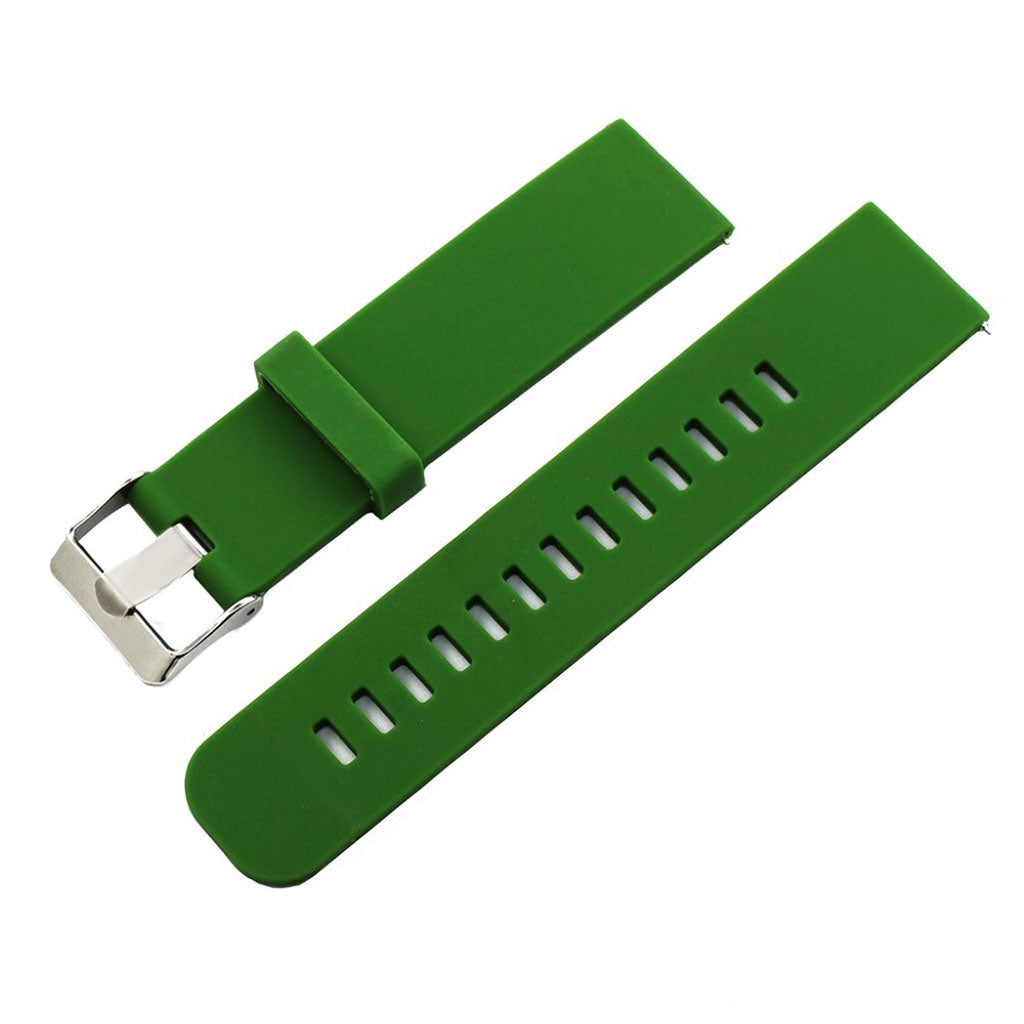 Fint ASUS Zenwatch 2 Small Silikone Rem - Grøn#serie_4