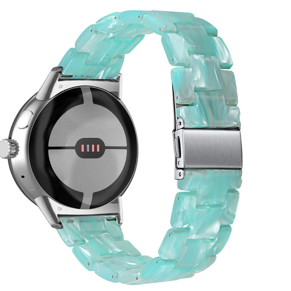 Super pænt Google Pixel Watch Plastik Rem - Grøn#serie_11