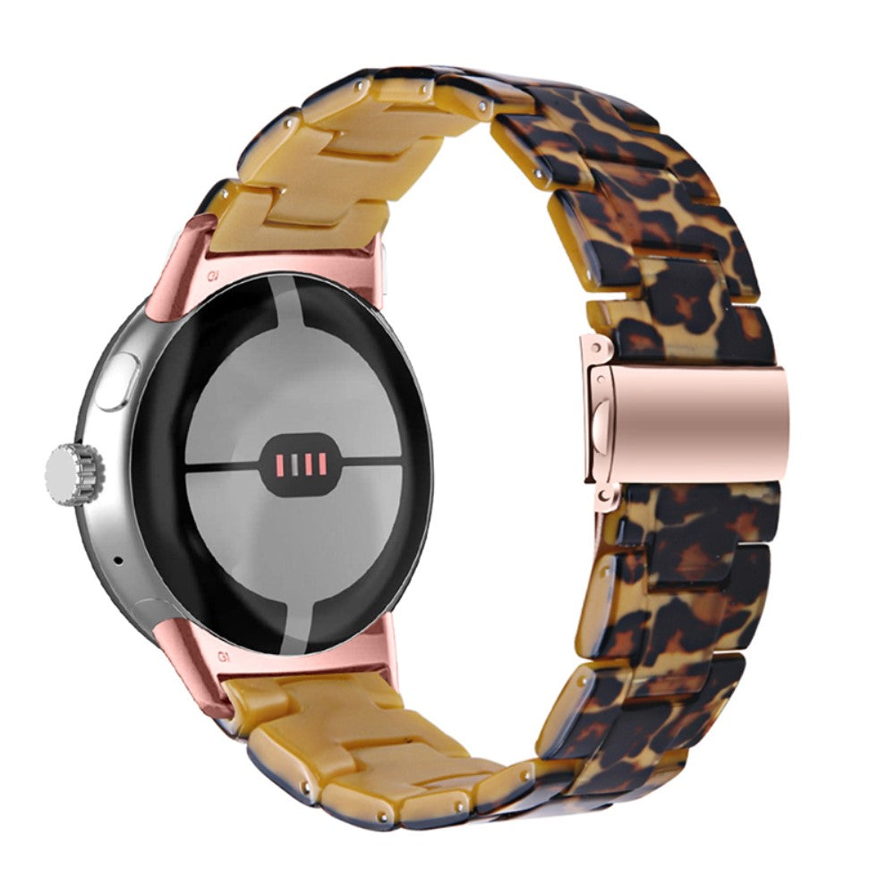 Super pænt Google Pixel Watch Plastik Rem - Brun#serie_2