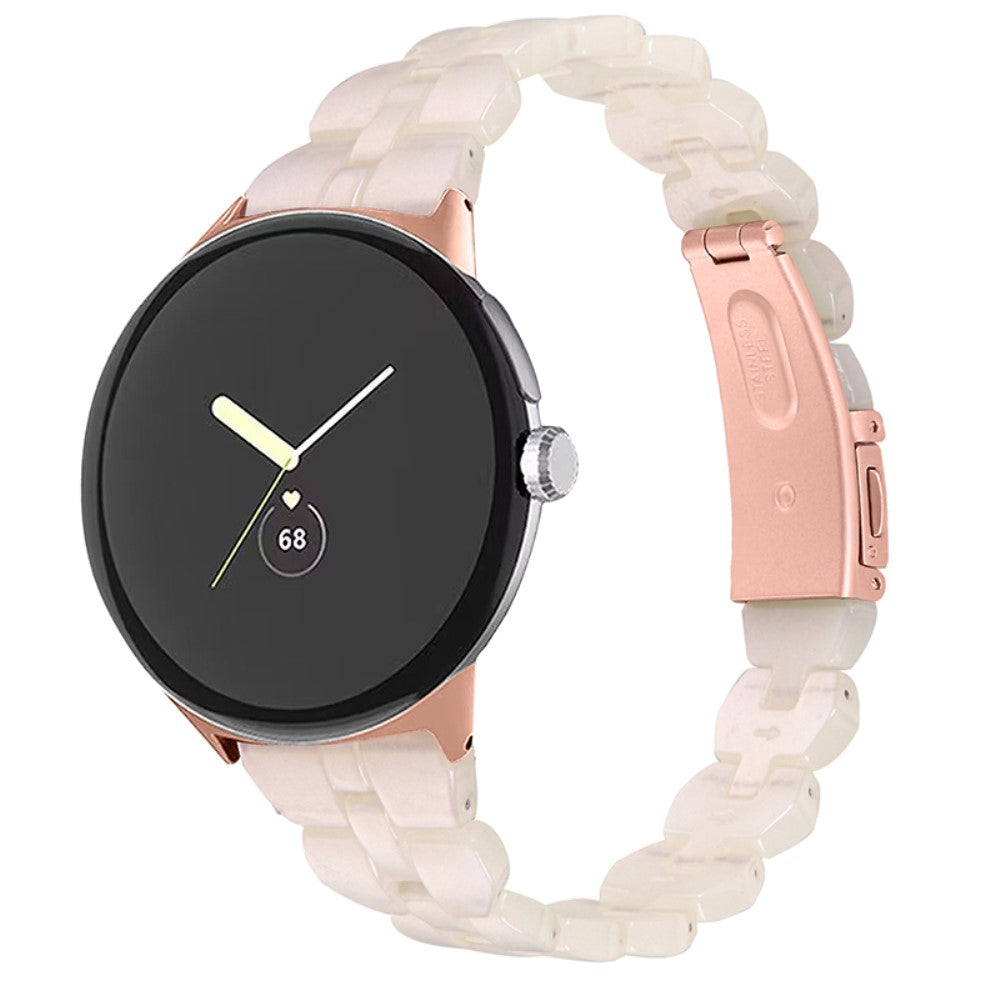 Meget fint Google Pixel Watch Plastik Rem - Pink#serie_7