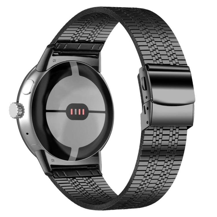 Super holdbart Google Pixel Watch Metal Rem - Sort#serie_077