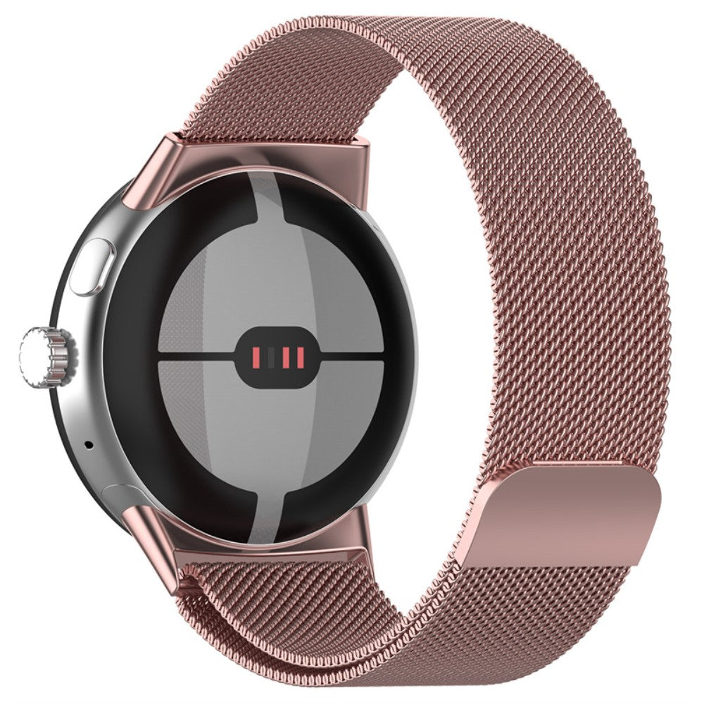 Helt vildt holdbart Google Pixel Watch Metal Rem - Pink#serie_1
