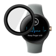 Fint Cover med Skærmbeskytter i Plastik og Hærdet Glas passer til Google Pixel Watch