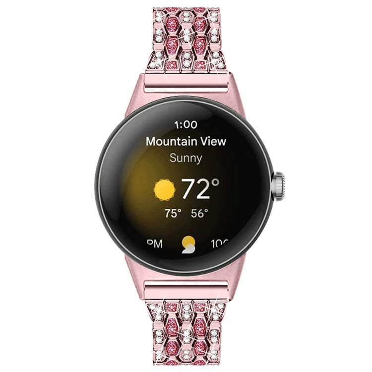 Super holdbart Google Pixel Watch  Rem - Pink#serie_4