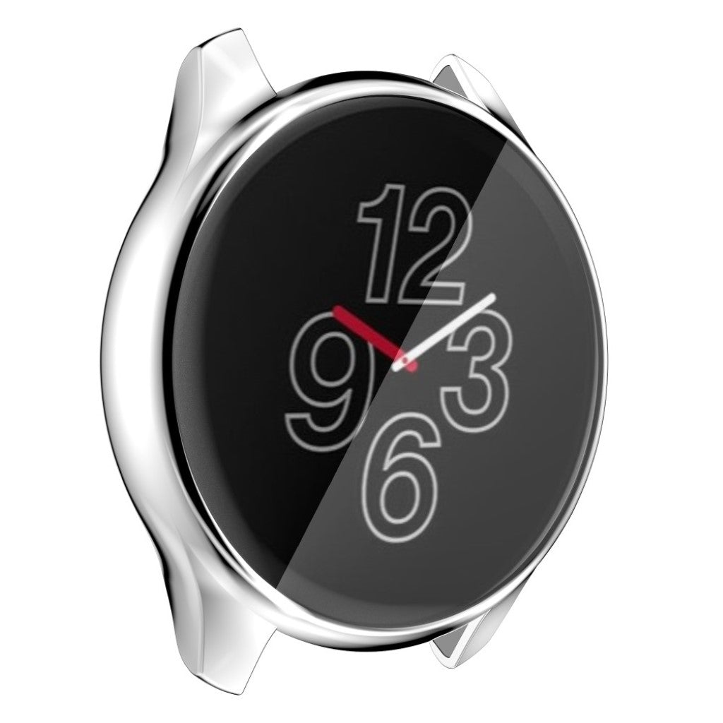 Mega Fed OnePlus Watch Silikone Cover - Sølv#serie_3