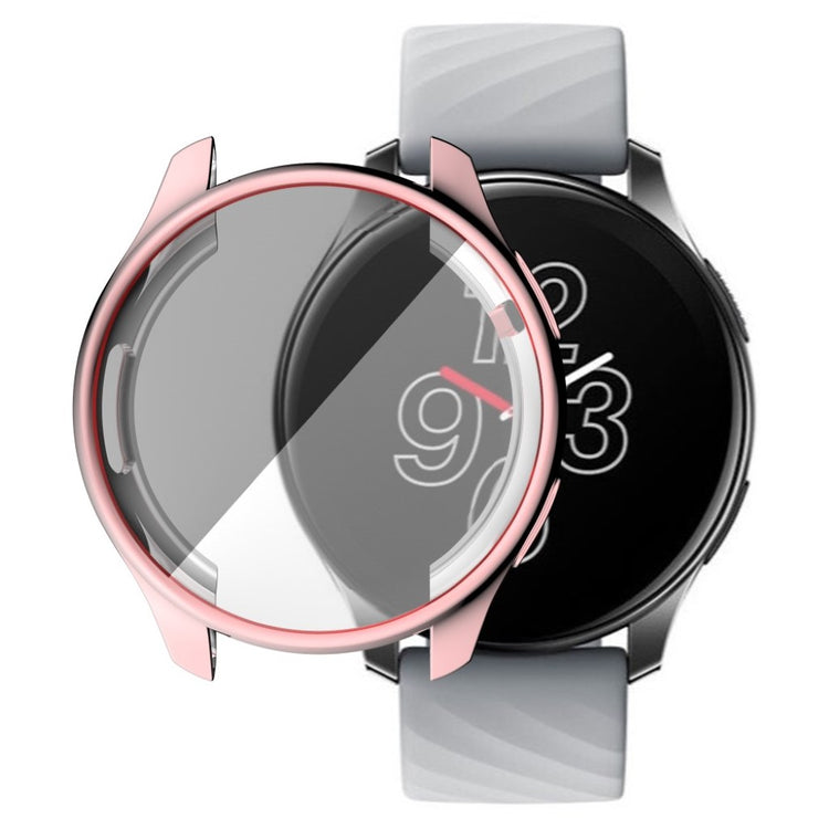 Mega Fed OnePlus Watch Silikone Cover - Pink#serie_4