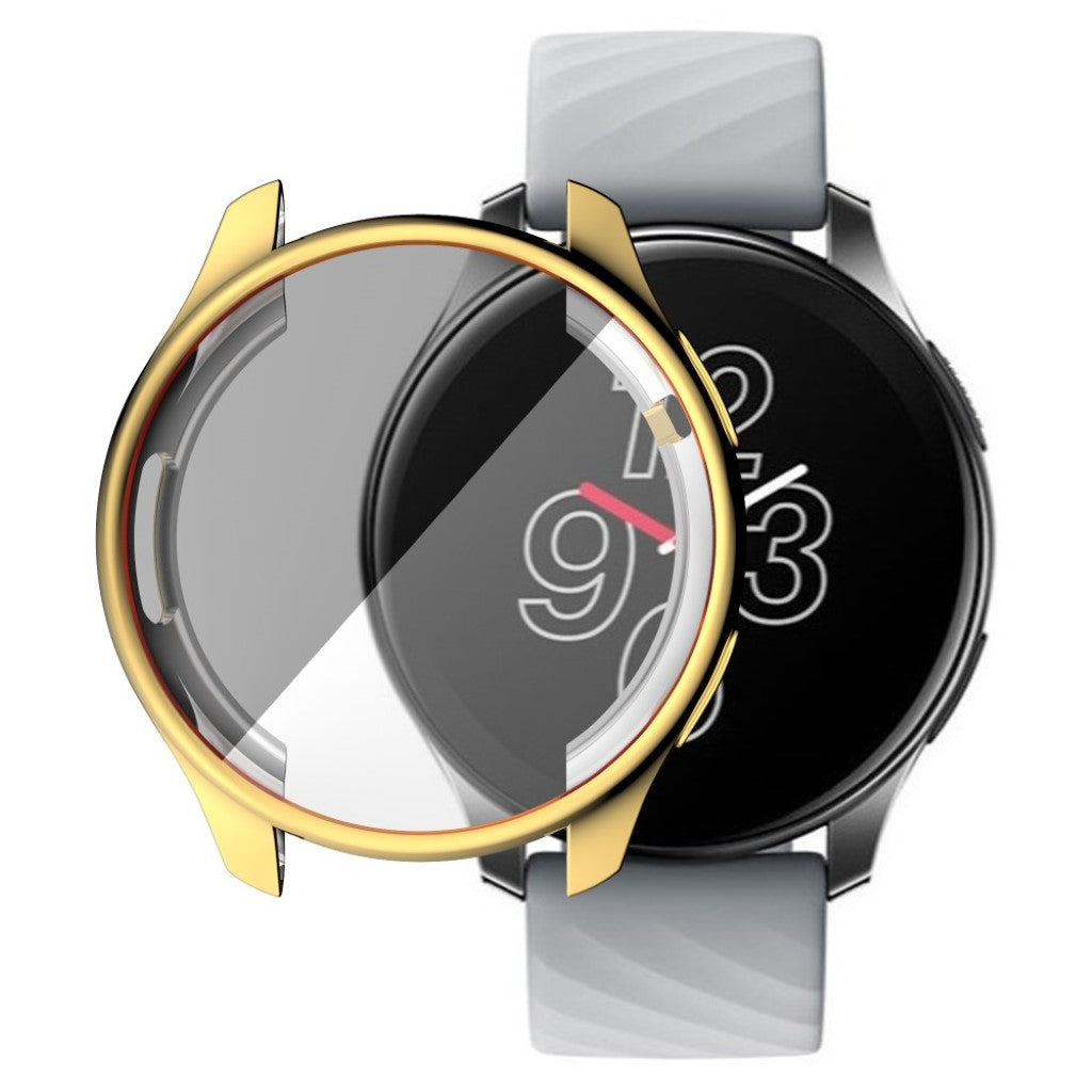 Mega Fed OnePlus Watch Silikone Cover - Guld#serie_6