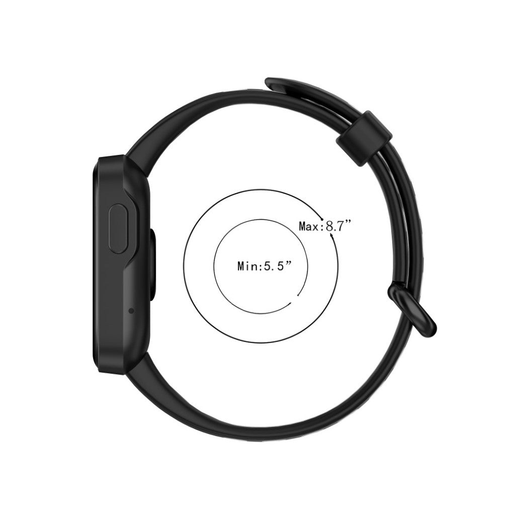 Kønt Xiaomi Mi Watch Lite / Xiaomi Redmi Watch Silikone Rem - Hvid#serie_2