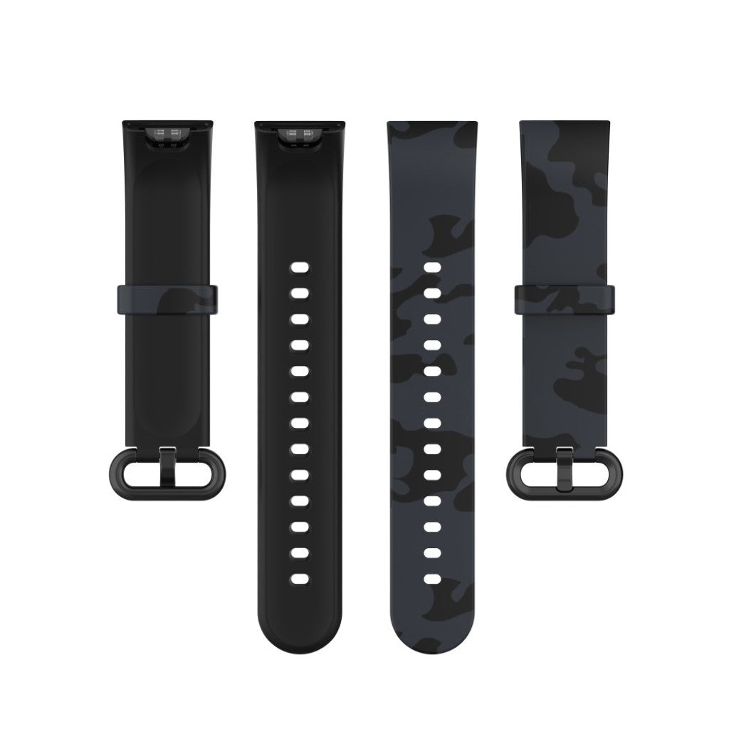 Sejt Xiaomi Mi Watch Lite / Xiaomi Redmi Watch Silikone Rem - Sølv#serie_6