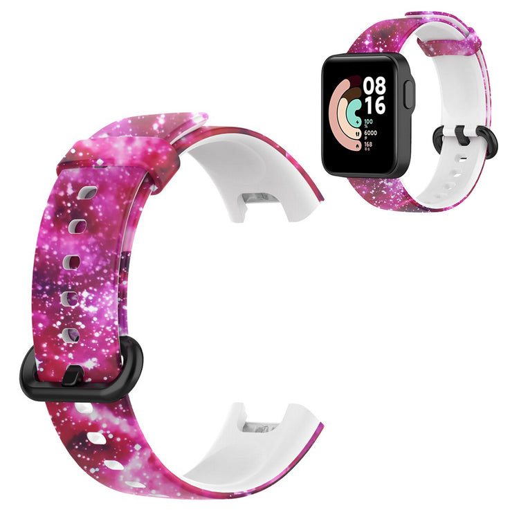 Skøn Xiaomi Mi Watch Lite / Xiaomi Redmi Watch Silikone Rem - Pink#serie_10
