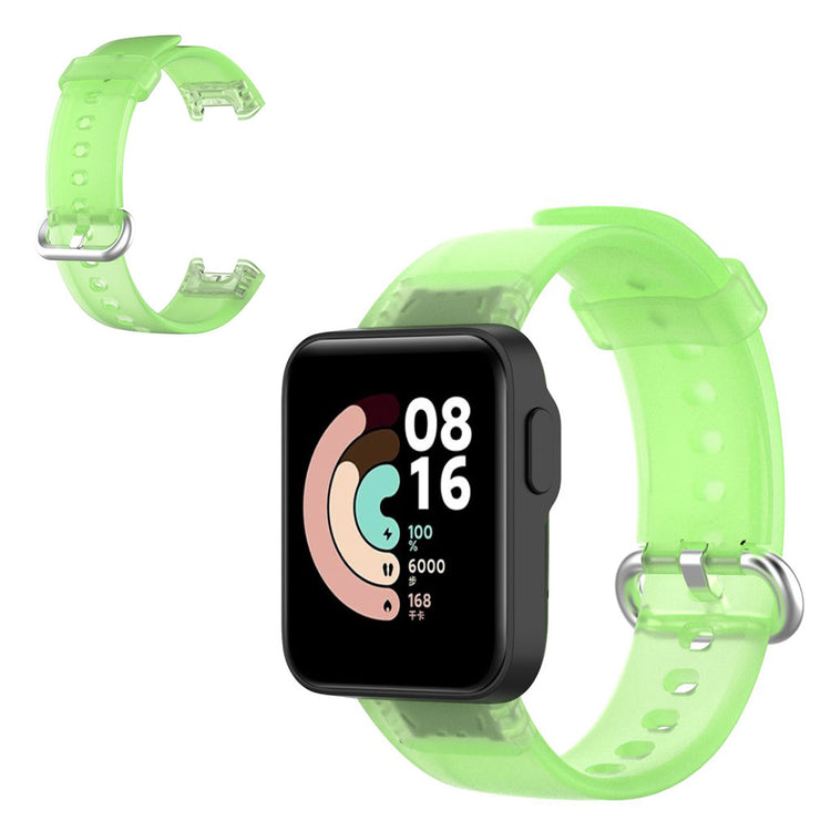 Kønt Xiaomi Mi Watch Lite / Xiaomi Redmi Watch Silikone Rem - Grøn#serie_5