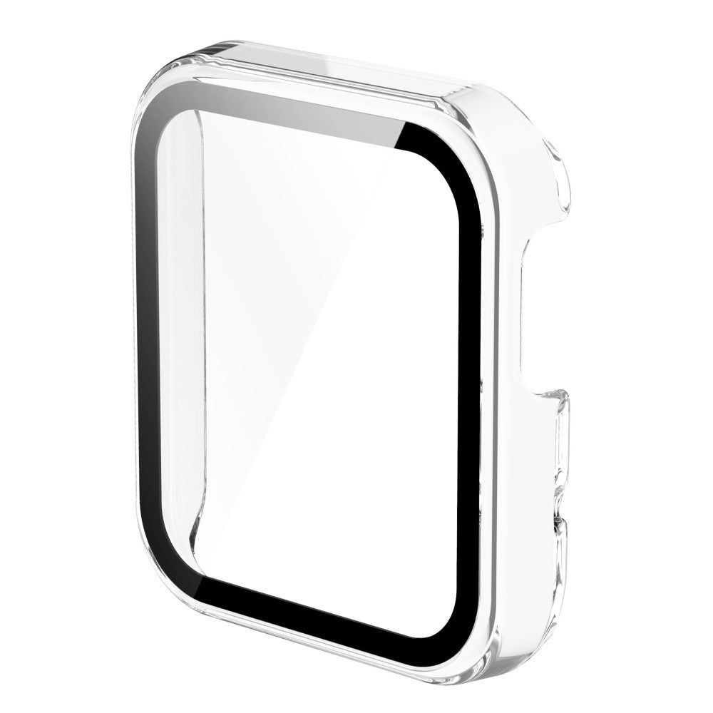 Super Fed Xiaomi Mi Watch Lite / Xiaomi Redmi Watch Cover med Skærmbeskytter i Plastik og Hærdet Glas - Gennemsigtig#serie_2