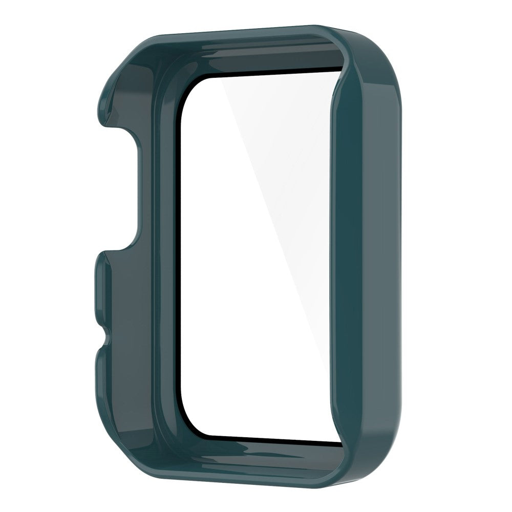 Super Fed Xiaomi Mi Watch Lite / Xiaomi Redmi Watch Cover med Skærmbeskytter i Plastik og Hærdet Glas - Grøn#serie_5