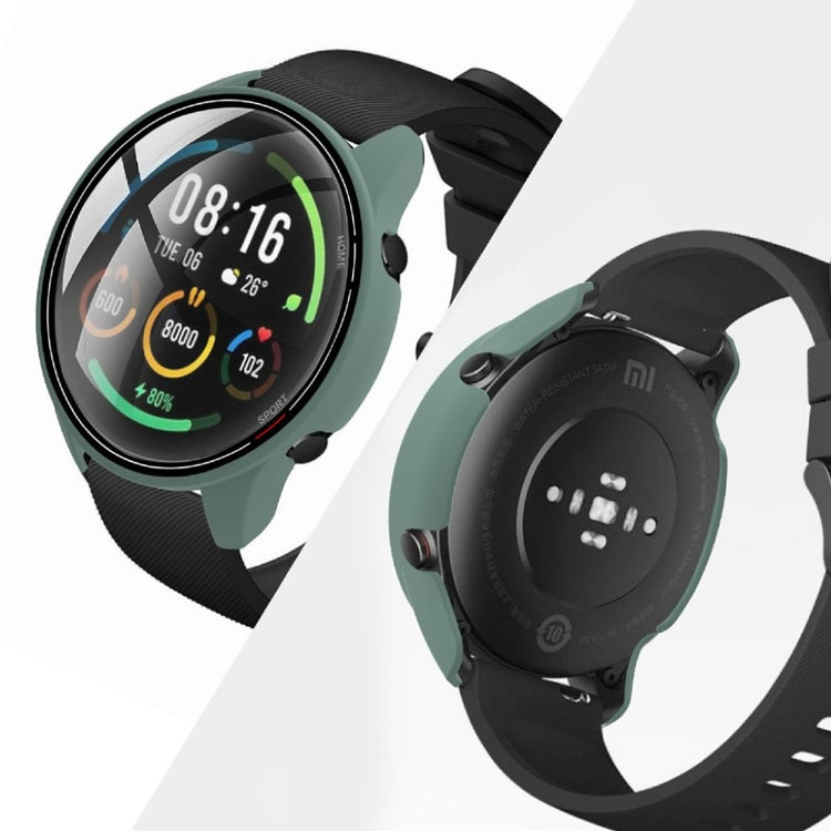 Vildt Fint Xiaomi Mi Watch Color Silikone og Glas Cover - Grøn#serie_5