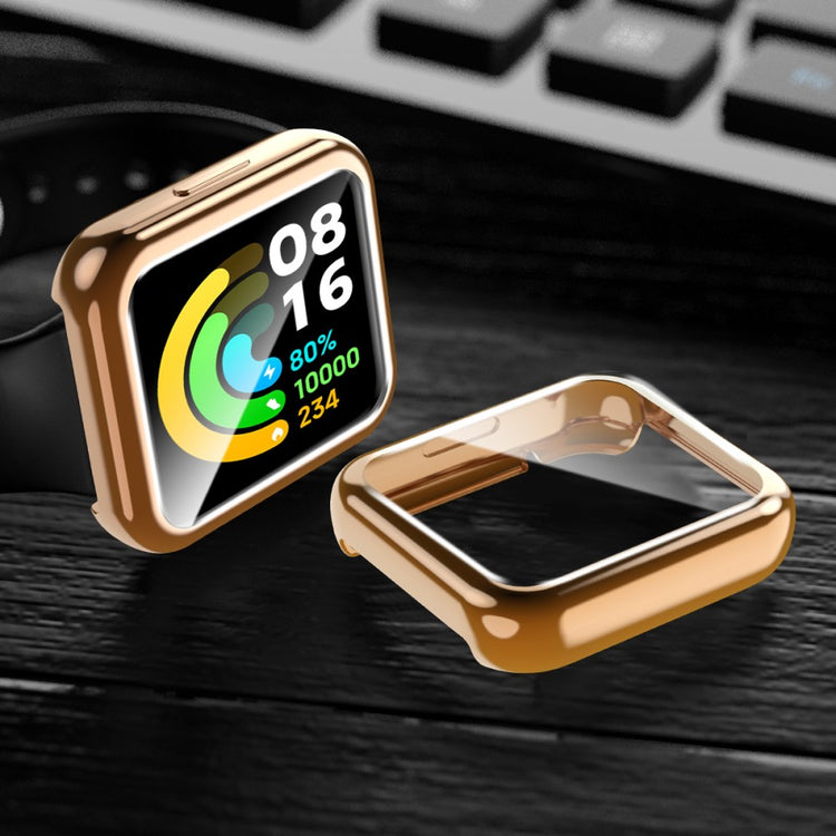Fint Xiaomi Redmi Watch 2 Silikone Cover - Guld#serie_4