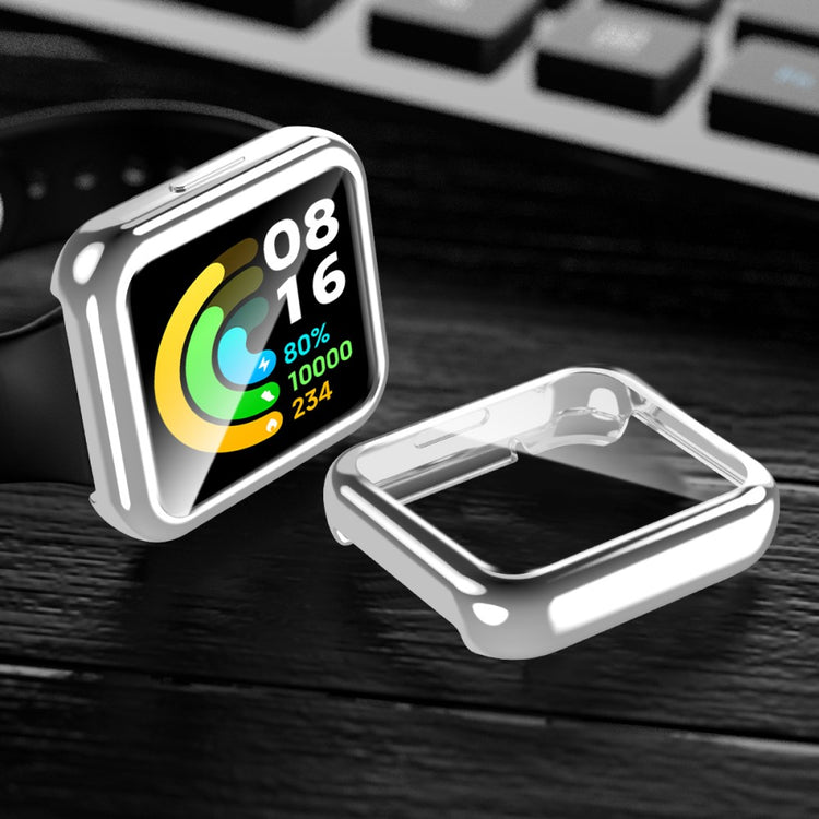 Fint Xiaomi Redmi Watch 2 Silikone Cover - Sølv#serie_5