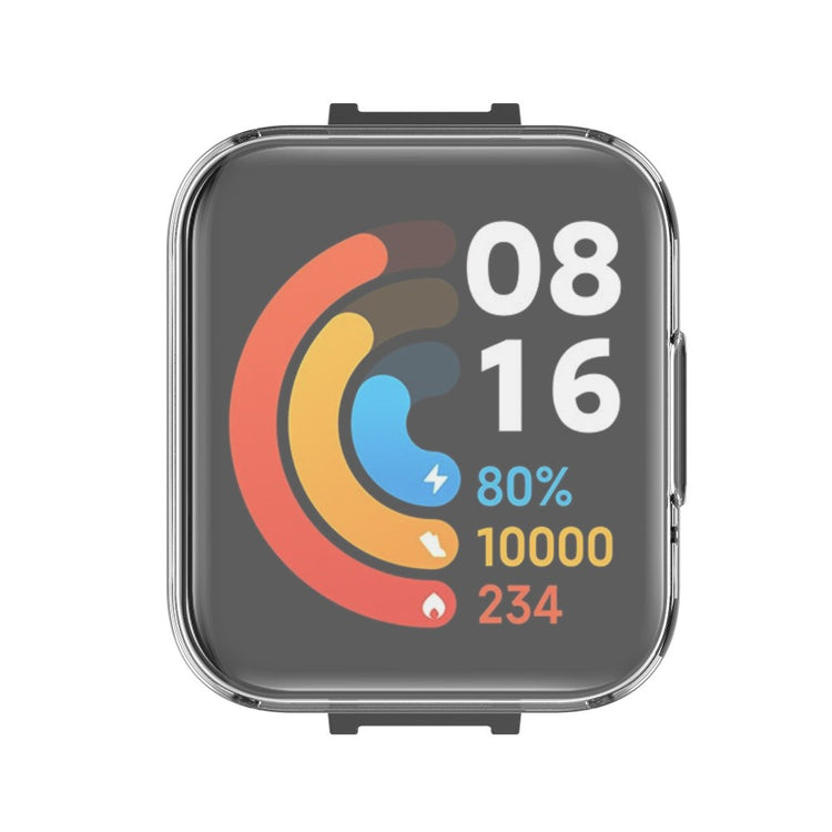 Rigtigt Flot Xiaomi Redmi Watch 2 Silikone Cover - Gennemsigtig#serie_8